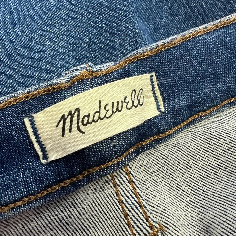Madewell Stovepipe Jeans Womens Size 28 High Rise Dark Wash‎ Slim Straight Pants